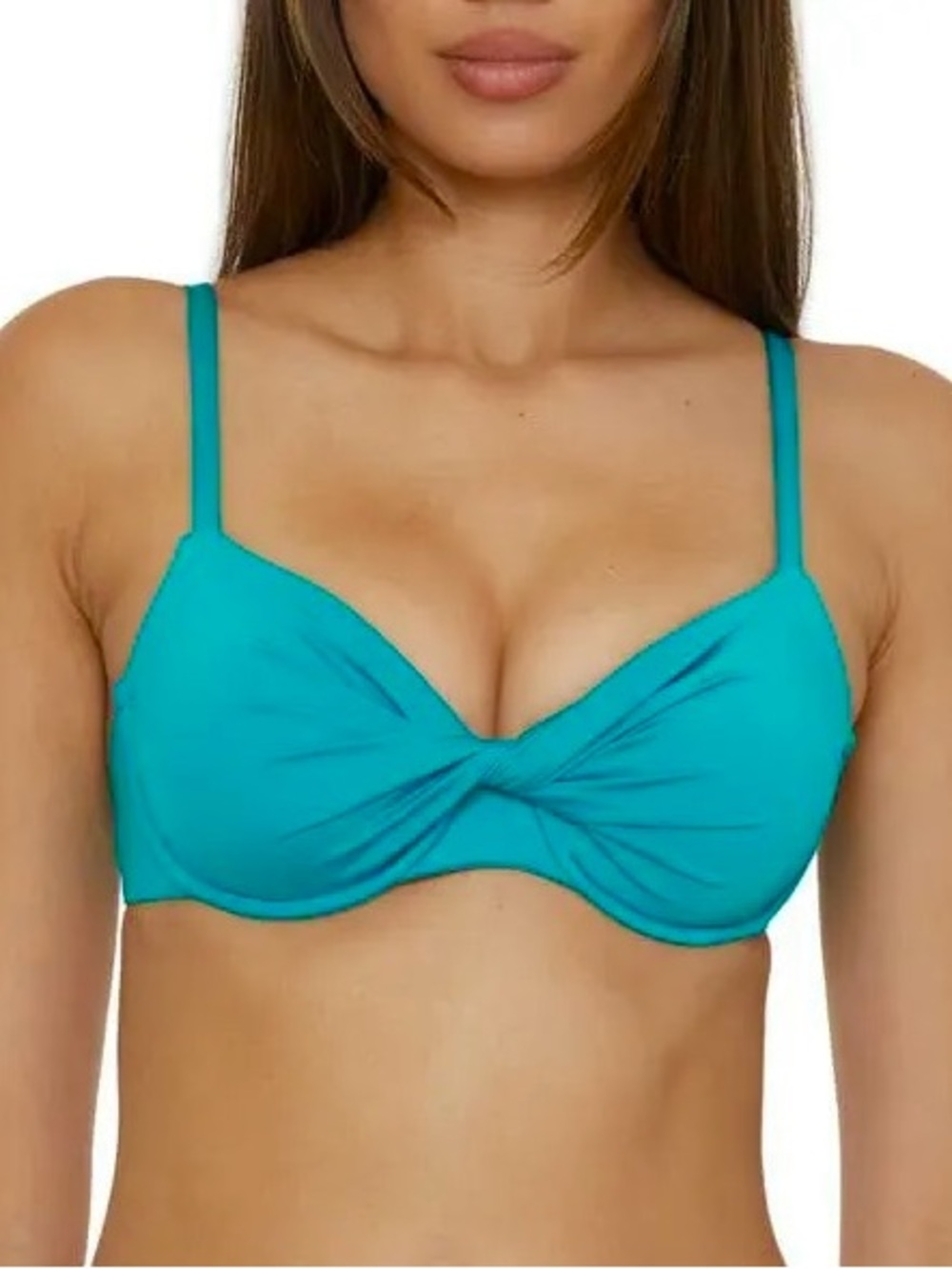 NWT Trina Turk Monaco Collection Twist Underwire Bikini Top